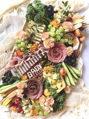 Baby Shower Charcuterie Board