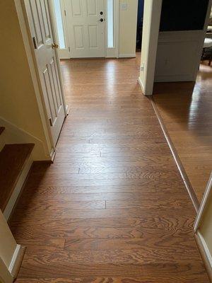 Entryway floor