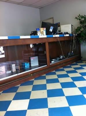 Front desk