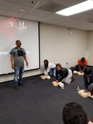 CPR/AED and First Aid training