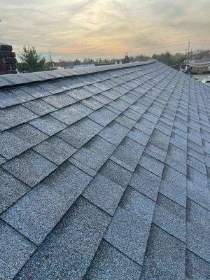 New shingles roof