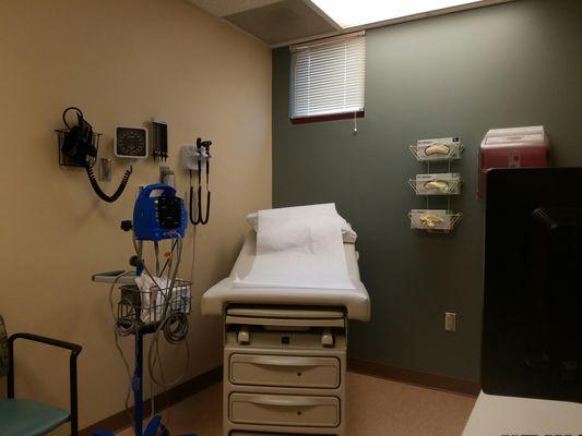 One of the exam rooms