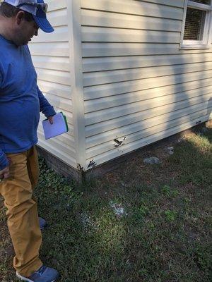 Fix siding