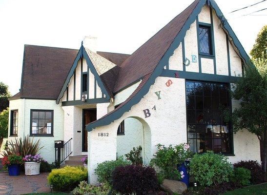 Our Tudor style Headquarters at 1812 Santa Clara Avenue, in Alameda.