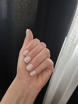 I love my gel manicure! Great job, very friendly, I wish I asked her name, highly recommended!