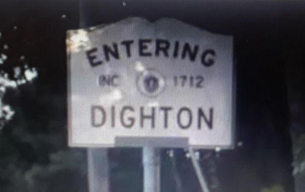 Entering Dighton at the Rehoboth line