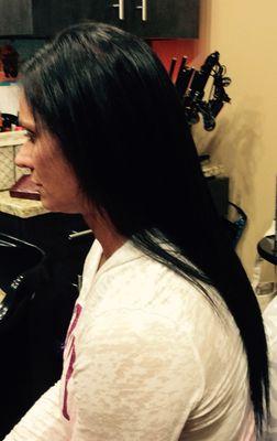 Extensions sew in