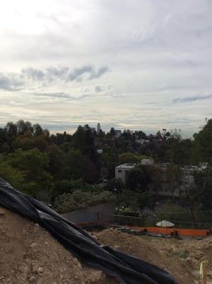 What a View from a new 5 unit development in Echo Park. Triple skyline AND the Hollywood sign