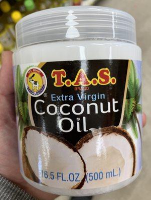 T.A.S. Extra Virgin Coconut Oil