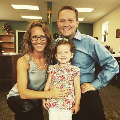 Elizabeth and Seth are firm believers in family and having their children involved in their family owned insurance agency.