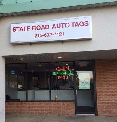 State Road Auto Tag