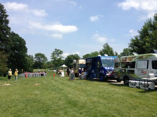 TF truck at Morton Arboretum