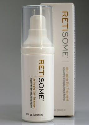 liposome encapsulated Retinol anti-aging skin treatment.