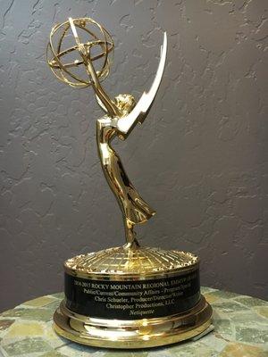 The documentary, "Netiquette", featuring Bosque Mental Health, won an Emmy which is on permanent display in our office.