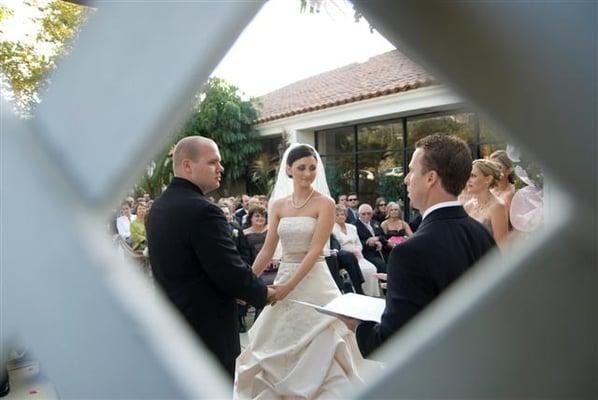 Another shot of outdoor ceremony at WHCC. Photo courtesy of Lifetime Images Wedding Photography ( LifetimeImages.com)