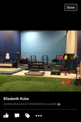 Elite 7 Brand New state of the art weight room! Yes, there is a sand pit for sand workouts!  www.elite7sports.com