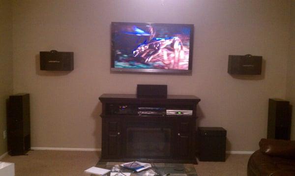 Tv mounting and home theater install