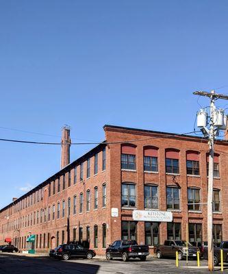 View Of Keystone From Middlesex St. - check out the beautifully renovated mill building!