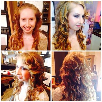 Wedding hair styles.