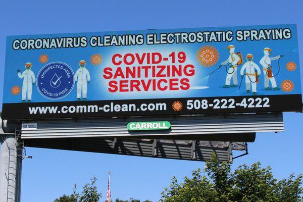 Comm-Clean Inc. Provides COVID-19 Sanitizing Services