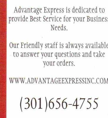 Advantage Express