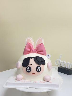 custom BTS Jk cake