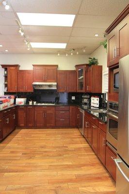 American Cherry Kitchen Cabinets