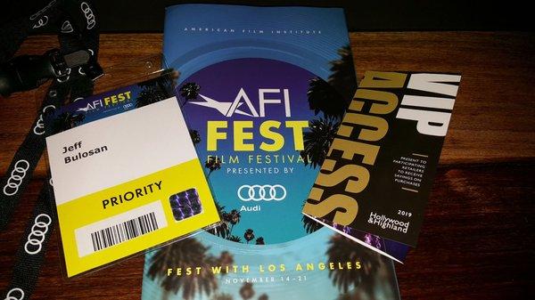 Come out to #AFIFEST and get your tickets for a week of full-length movies, shorts, discussions, and more - Nov. 14 - 21, 2019 (11/14/19)!