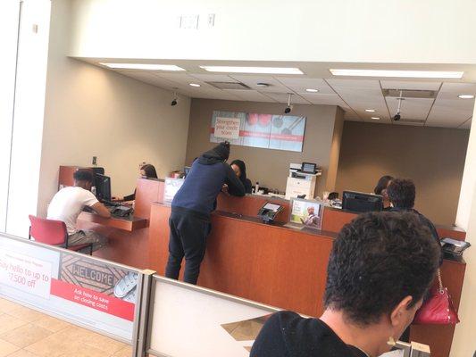 Teller line