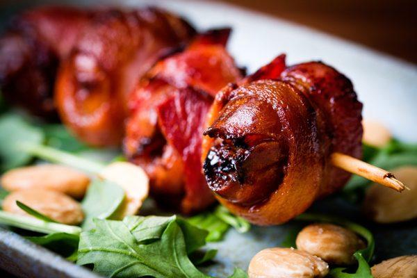 Bacon Wrapped Dates