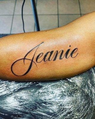 Jeanie * Cursive * Inflikt Collective