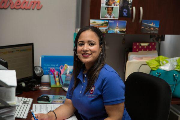 Yinette C. Betances, Associate Agent in the Office.