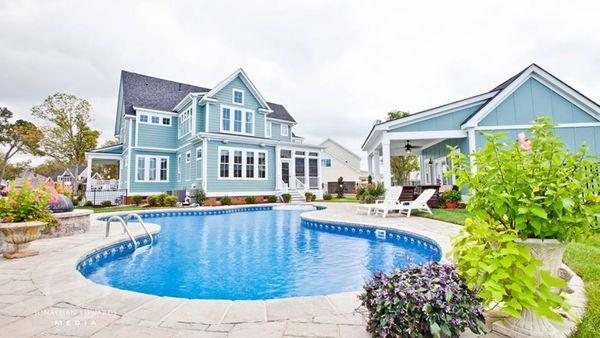 Stunning pool in Virginia Beach VA