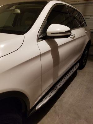 Running boards installed