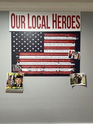 Local Hero board