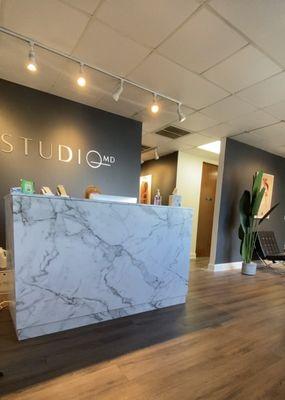 Front Desk at StudioMD Mendham