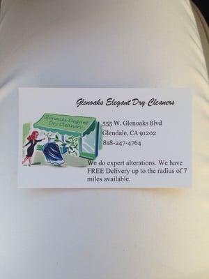 Glenoaks Elegant Dry Cleaners