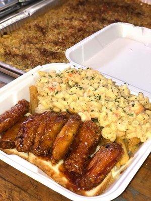 Lobster Mac & House Wings