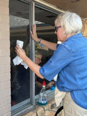 Helping a family in Lake Charles affected by Hurricane Laura