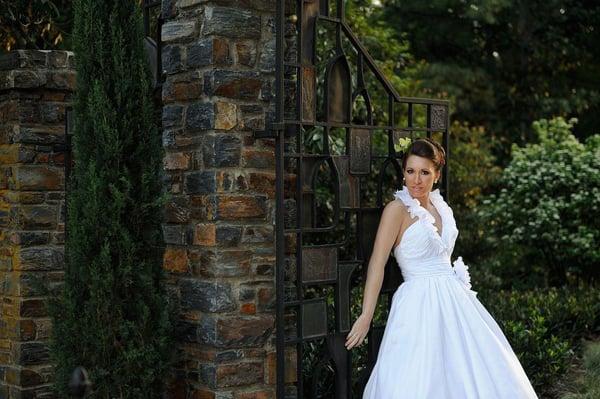 Duke Gardens Bridal portrait