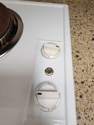 dirty stove knobs