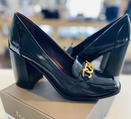 Franco Sarto patent leather pump