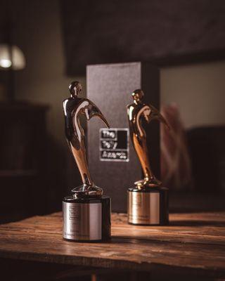 Photography of awards by Slice Creates