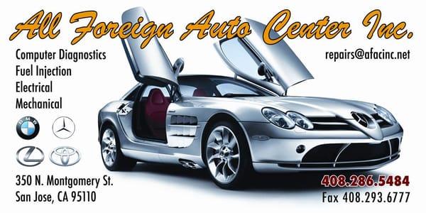 All Foreign Auto Center - BMW & Mercedes Engine Repair Service