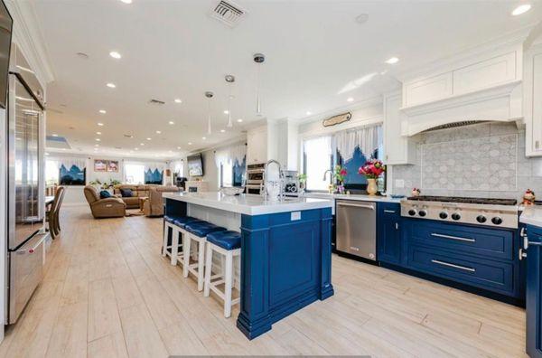 Kitchen remodeling.