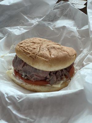 Roast beef sandwich