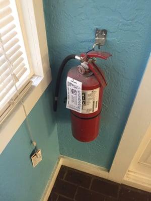 2013 Fire Extinguisher