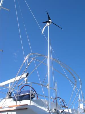 Air Breeze Generator, on Ferris Wind Mount