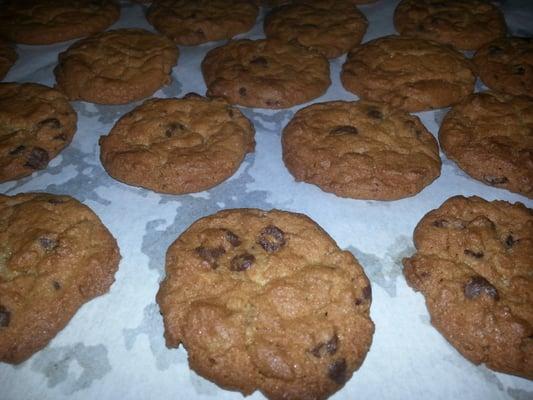 Our infamous Chocolate Chip Cookies!