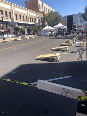 Cornhole tournament